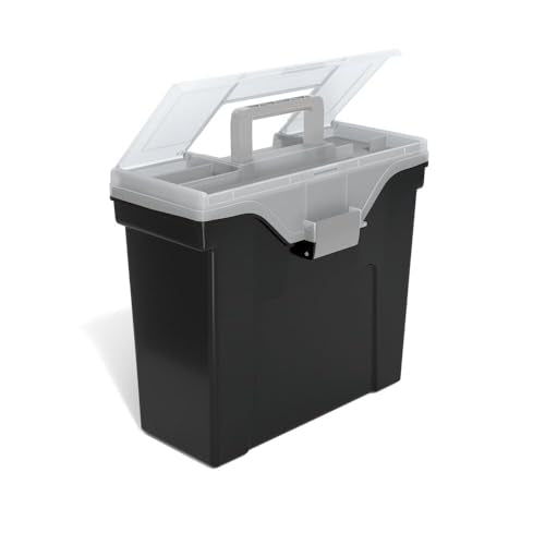 Slim Portable File Tote (2 Count)