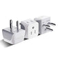Thailand Travel Adapter with Dual Usa Input (3 Count)