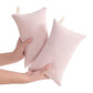 Tiny Pillows Down Alternative 7"x11" Microfiber Mini Pillow for Travel (2 Count)
