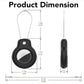 for AirTag Holder Keychain (4 Count)