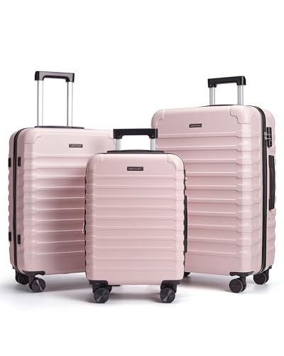 Luggage Sets 3 Pcs Suitcase with Wheels