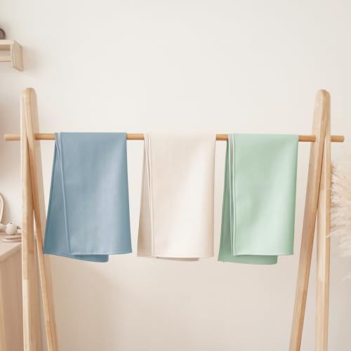Faux Leather Waterproof Baby Changing Mat 2 Pack (2 Count)