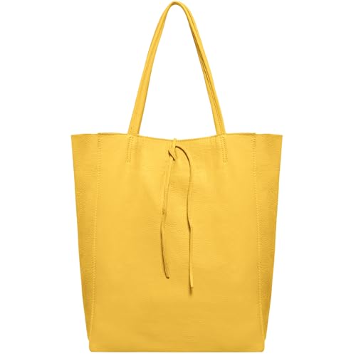 Genuine Italian Leather Tote Bag for Women