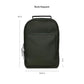 Book Daypack Green Waterproof Laptop Backpack for Men and Women