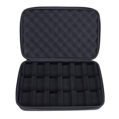 18 Slots Hard Watch Travel Case