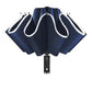 Windproof Automatic Folding Inverted Umbrella with LED