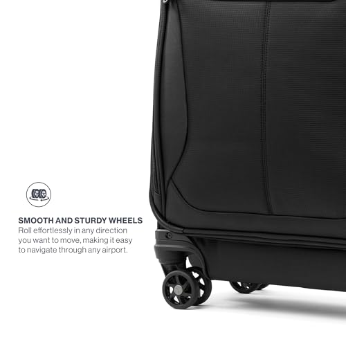 Tourlite Softside 25" Expandable Luggage with 4 Spinner Wheels