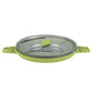 2.5L Green Silicone Collapsible Pot (20 Count)