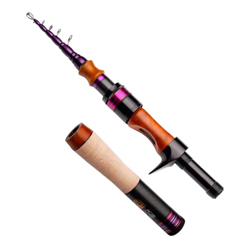 PURELURE Telescopic Fishing Rod Ultralight