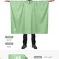 Hooded Rain Poncho Waterproof Raincoat Jacket for Men Women Adults