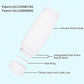 Silicone Travel Bottles for Toiletries TSA Approved Travel Size Containers Set 4 Pack Portable Leak Proof Refillable Cosmetic Squeeze Bottles Shampoo Hair Conditioner Body Lotion Bath Shower Gel (4 Count)