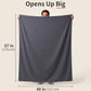 Compact Travel Blanket for Airplane