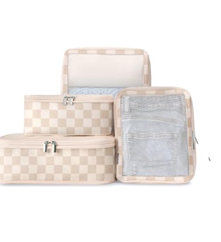 TSA Friendly Packing Cubes for Carry On (4 Count)