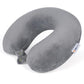 Travel Pillows for Sleeping Airplane 100% Pure Memory Foam Neck Pillow for Airplanes Washable Cover