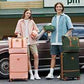 Joyway Expandable Luggage Sets 5 Piece Carry on and Check,Hardside Suitcase with Spinner Wheels and TSA Lock (Pink,20/24)