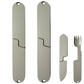 2-in-1 Camping Utensil Set – Knife Fork Combo for Picnic, Portable Outdoor Travel Flatware (2 Count)