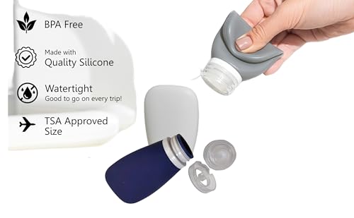 Travel Bottles for Toiletries (3 Count)
