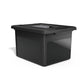 Plastic File Box with Snap Lid (2 Count)