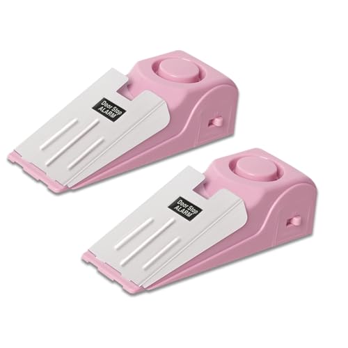 2 Pack Portable Door Stop Alarm (2 Count)