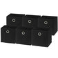 11 Inch Foldable Cube Storage Bins with Handles (6 Count)