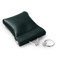 2 Pack Dark Green PU Leather Slim Ring Pouches Jewelry Bags Travel (2 Count)