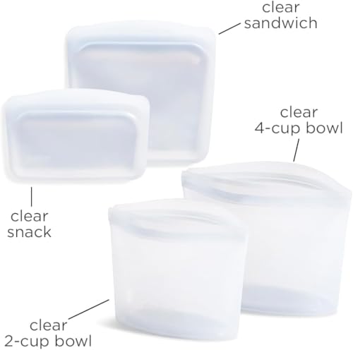 Premium Reusable Silicone Food Storage Bags