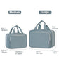Travel Toiletry Bag for Women Large Hanging Makeup Bag Organizer Toiletries Bag for Full Size Essentials Accessories Cosmetics
