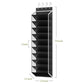 10 Tiers Mesh Over Door Shoe Organizer Storage