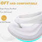 Flip Flops for Women Arch Support Summer Beach Sandals White Size 7
