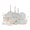 X Bobby Flay 16 Piece Ceramic Nonstick Cookware Set