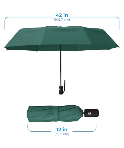 Windproof Compact Umbrellas for Rain