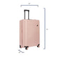 B Y Ulisse Checked Luggage with Spinner Wheels