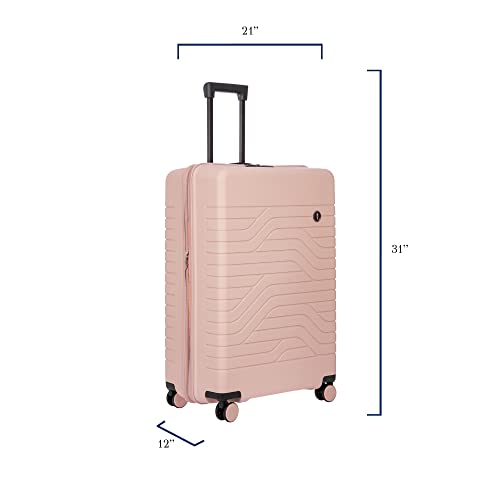 B Y Ulisse Checked Luggage with Spinner Wheels