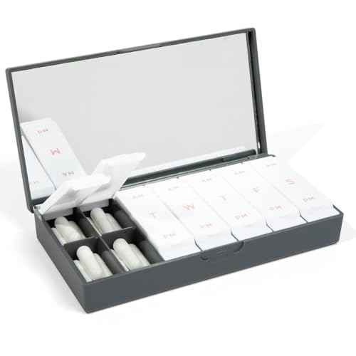Designer Weekly Pill Box Organizer