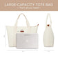 BRIDAL White Canvas Tote Bag