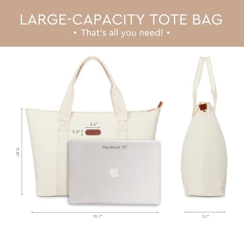 BRIDAL White Canvas Tote Bag