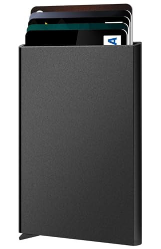 Slim Minimalist Wallet RFID Credit Card Holder for Men