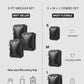 Vacuum Bags for Travel with Wireless Pump (4 Count)