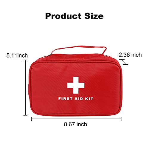 6pcs First Aid Bag Empty (6 Count)