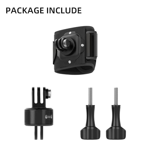 Wrist Strap Mount with Quick Release Adapter Compatible with GoPro Hero 13