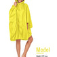 Unisex Rain Poncho Hooded Waterproof Raincoat for Adults Women