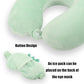 Kids Neck Pillow for Travel with Sleep Eye Mask