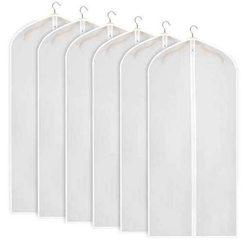 Garment Bags for Long Dresses Translucent Suit Bag 60 in