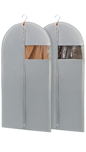 43" Garment Bags for Hanging Clothes (2 Count)