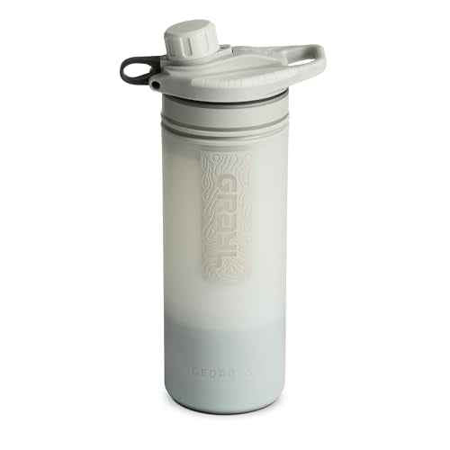 GeoPress 24 oz Water Purifier & Water Filter Bottle