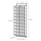 20 30 Pairs Over the Door Shoe Organizer