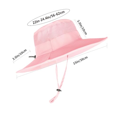 Sun Hats for Men Women UPF 50+ Breathable Wide Brim Summer Fishing