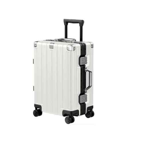 Zipperless Carry On Luggage with Wheels 20 inch Hardshell Suitcase
