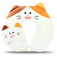 Kids Neck Pillow for Travel with Sleep Eye Mask