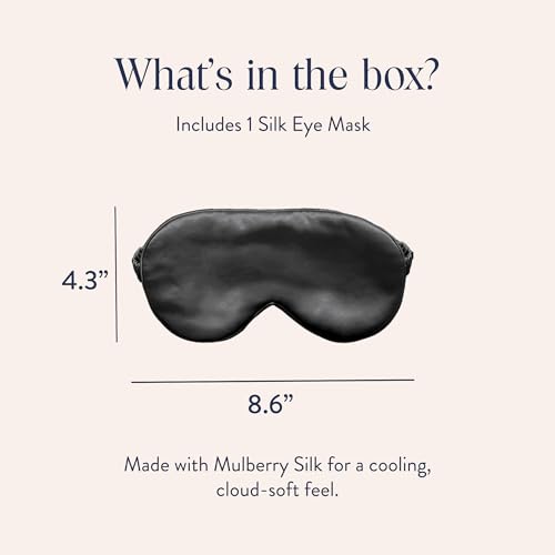 Silk Eye Mask Luxury Silk Comfort
